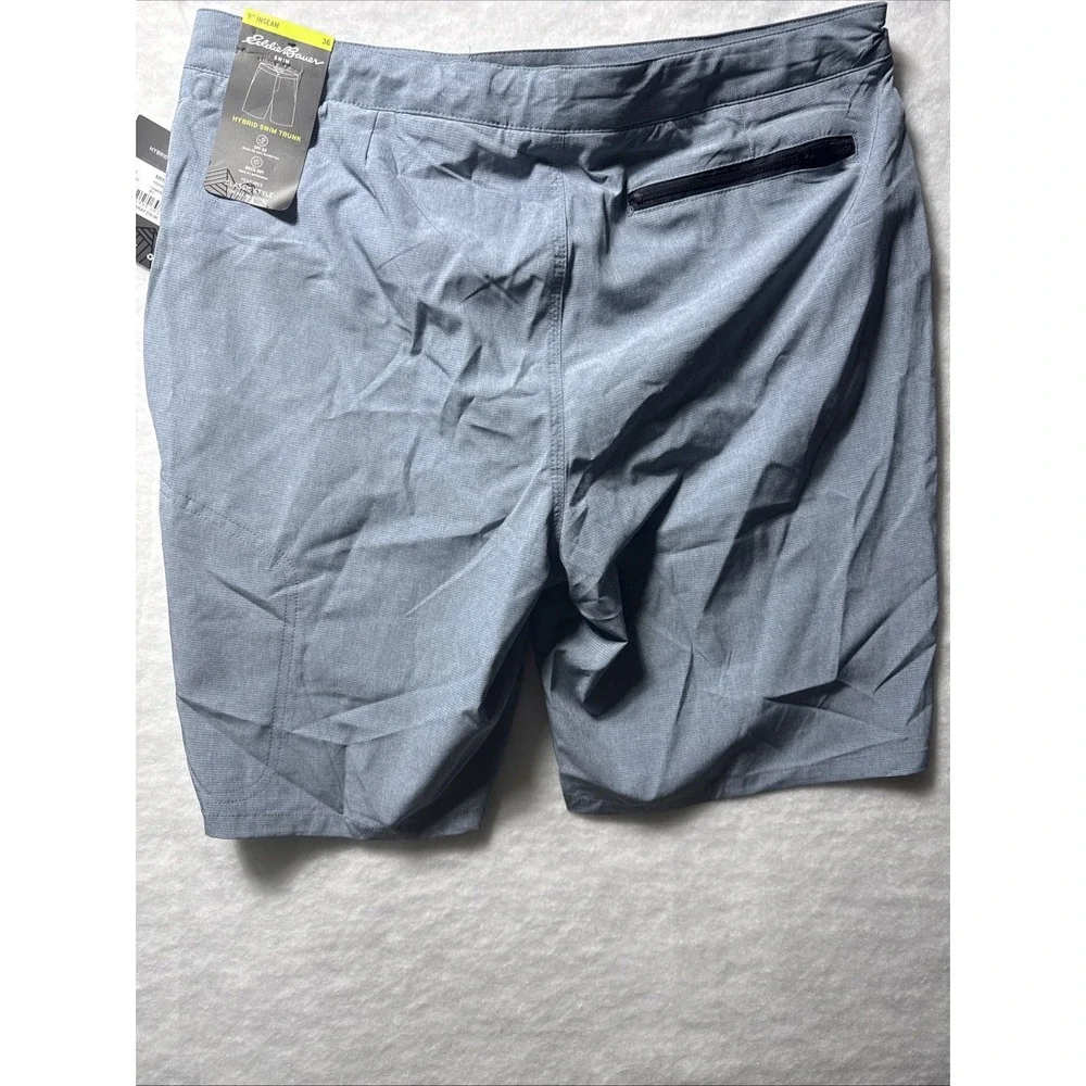 Men's Eddie Bauer Hybrid Swim Trunk Short 9 Inseam Size 36‎